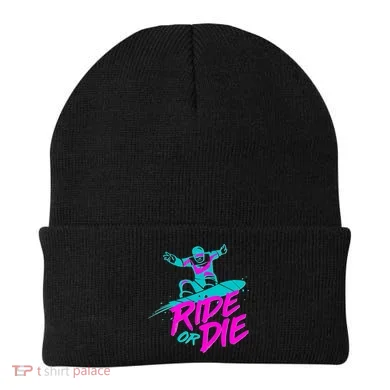 Ride Or Die Snow Boarding Beanie