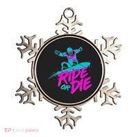 Ride Or Die Snow Boarding Ornament thumb 0