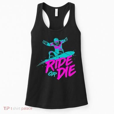 Ride Or Die Snow Boarding Women's Tank Top