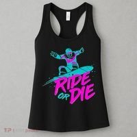 Ride Or Die Snow Boarding Women's Tank Top thumb 3