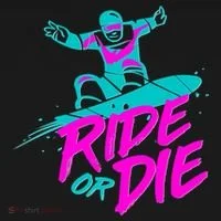 Ride Or Die Snow Boarding Kids Long Sleeve Shirt thumb 2