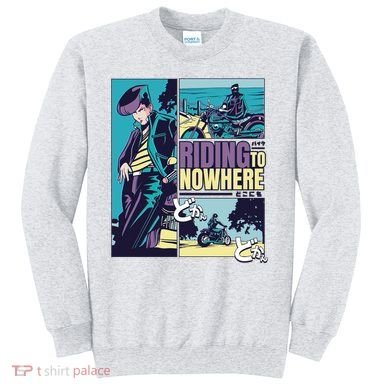 Riding Nowhere Anime Sweatshirt
