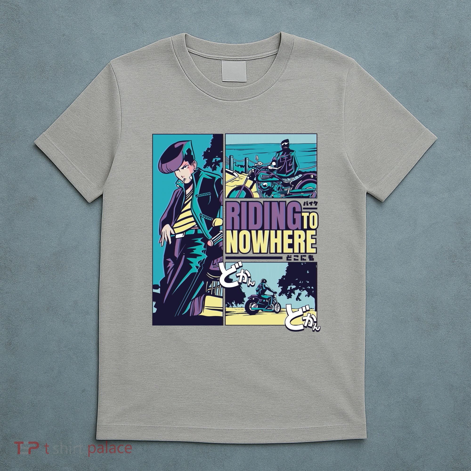 Riding Nowhere Anime T-Shirt