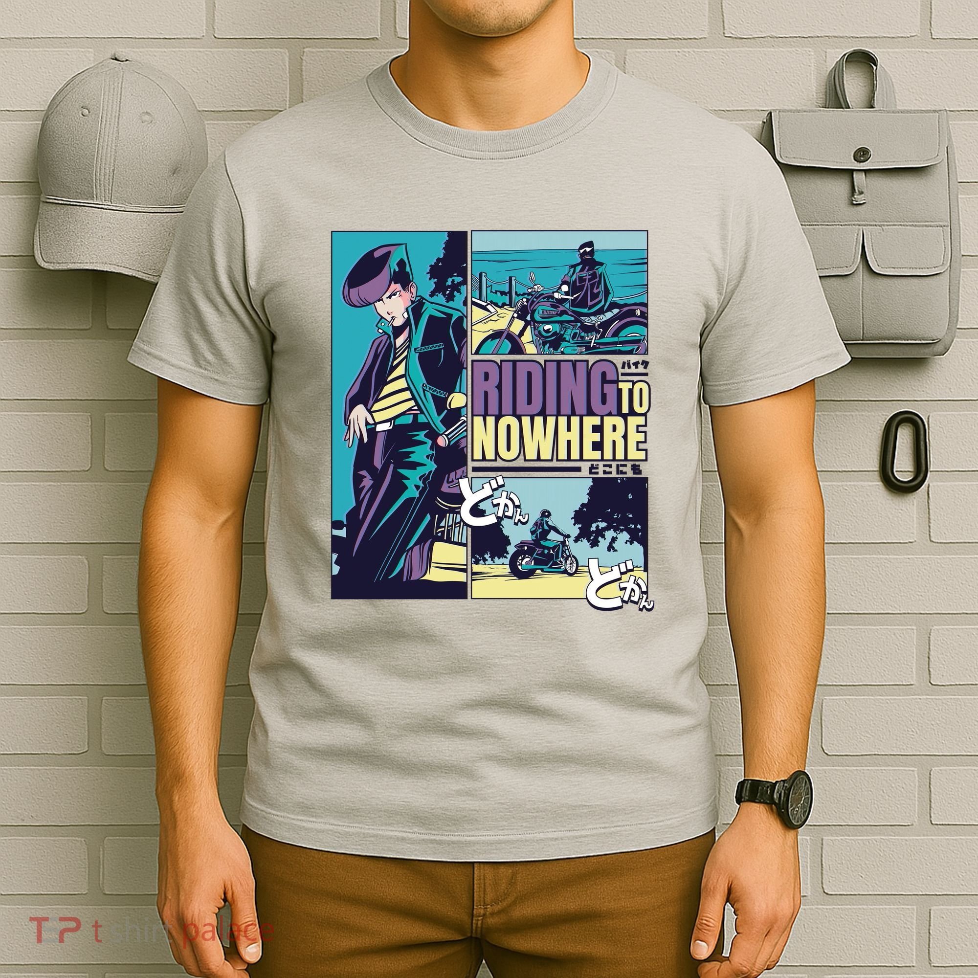 Riding Nowhere Anime T-Shirt