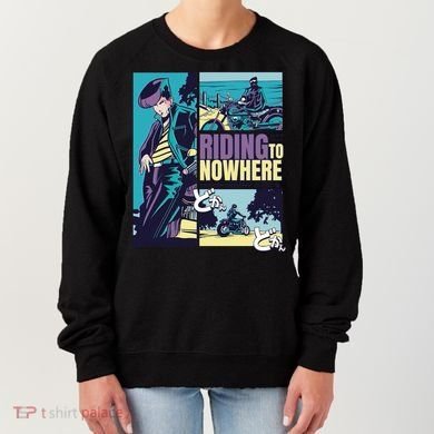 Riding Nowhere Anime Women's Sweatshirt