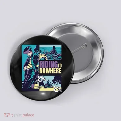 Riding Nowhere Anime Button