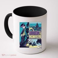 Riding Nowhere Anime Coffee Mug thumb 0