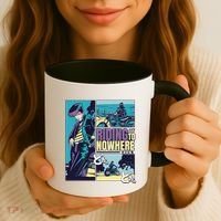Riding Nowhere Anime Coffee Mug thumb 3