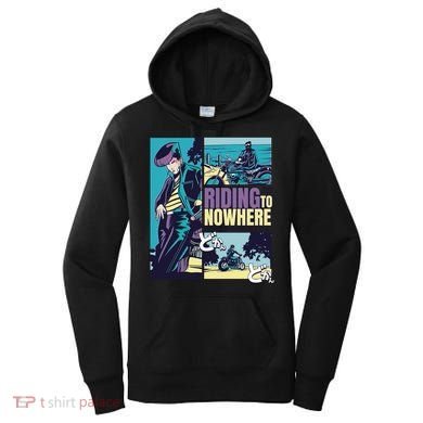 Riding Nowhere Anime Women's Hoodie