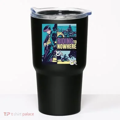 Riding Nowhere Anime Tumbler