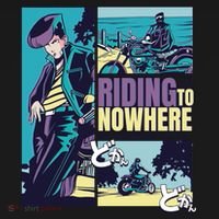 Riding Nowhere Anime Ornament thumb 1