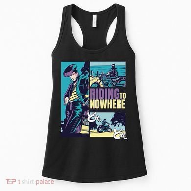 Riding Nowhere Anime Women's Tank Top