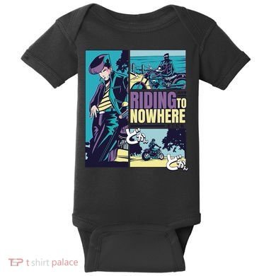 Riding Nowhere Anime Baby Bodysuit