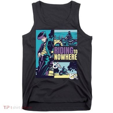 Riding Nowhere Anime Tank Top