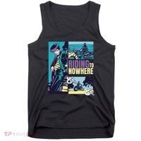 Riding Nowhere Anime Tank Top thumb 0