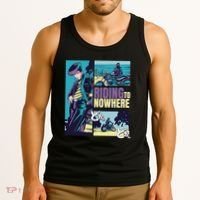 Riding Nowhere Anime Tank Top thumb 3