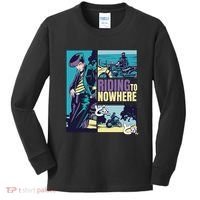 Riding Nowhere Anime Kids Long Sleeve Shirt thumb 0