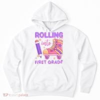 Rolling Into First Grade Cute Hoodie thumb 0