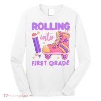 Rolling Into First Grade Cute Long Sleeve Shirt thumb 0