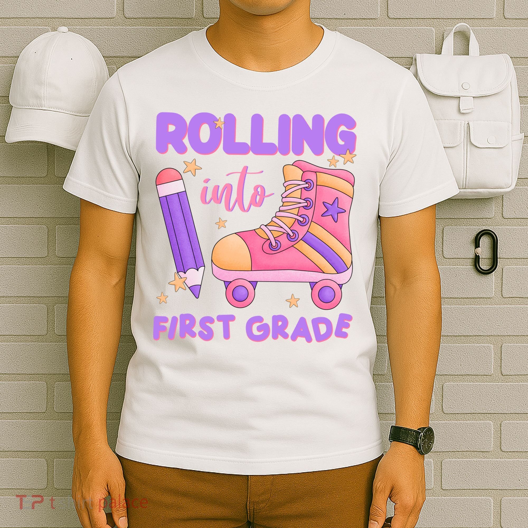 Rolling Into First Grade Cute T-Shirt