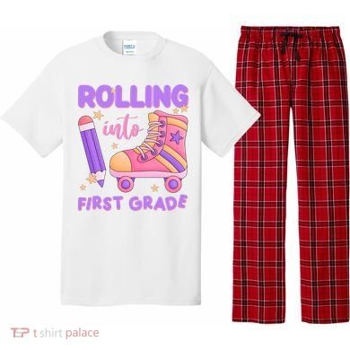 Rolling Into First Grade Cute Pajama Set