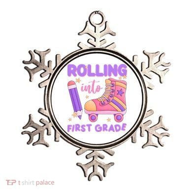 Rolling Into First Grade Cute Ornament