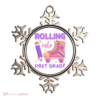 Rolling Into First Grade Cute Ornament