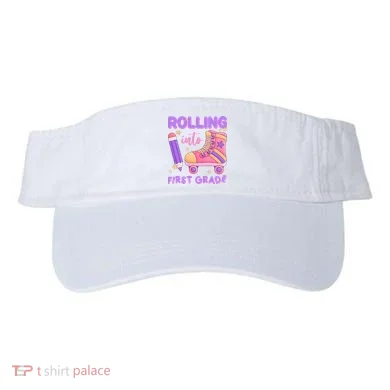 Rolling Into First Grade Cute Visor
