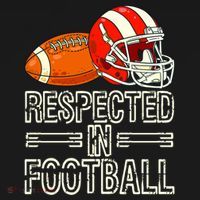 Respected In Football Football Gift Women's Hoodie thumb 2
