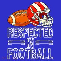 Respected In Football Football Gift Long Sleeve Shirt thumb 2