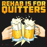 Rehab Is For Quitters Funny Rehabilition Wine Beer Lovers Women's Hoodie thumb 2