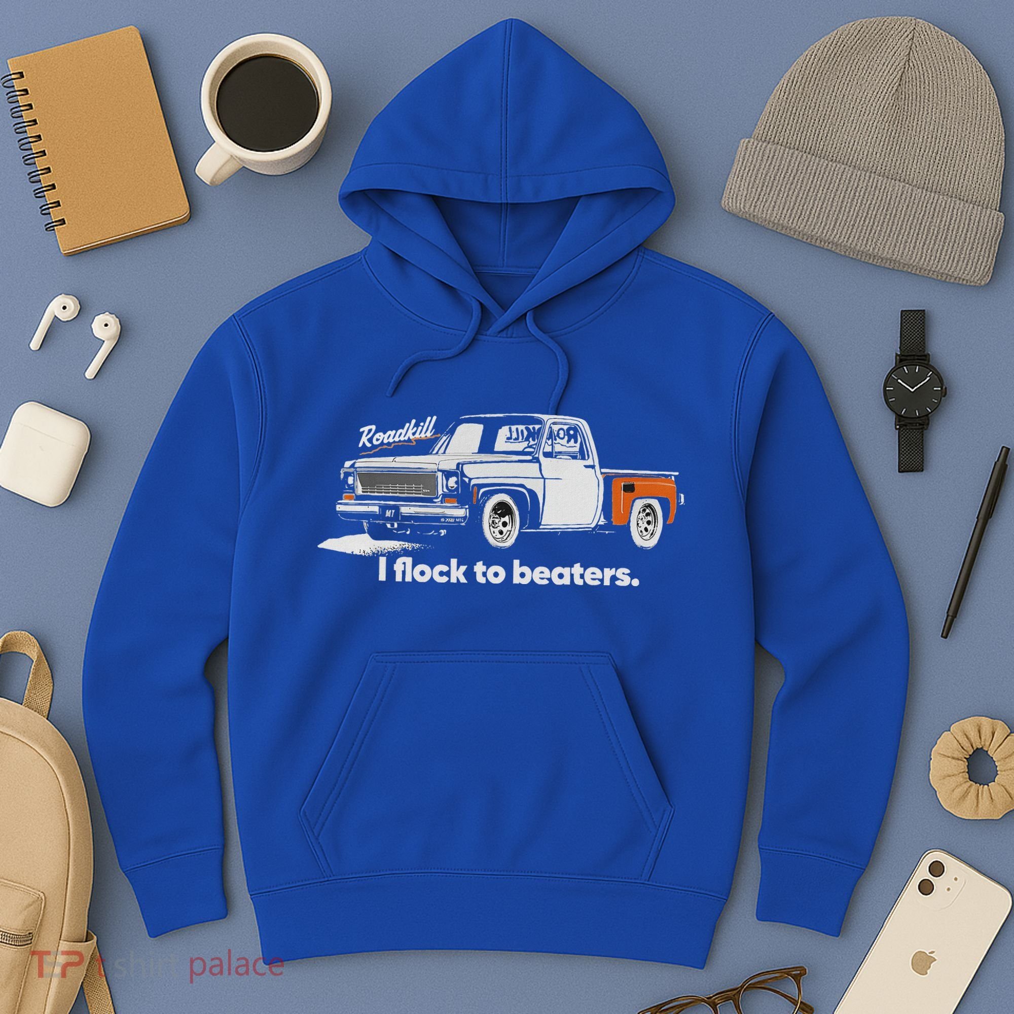 Roadkill I Flock To Beaters Hoodie