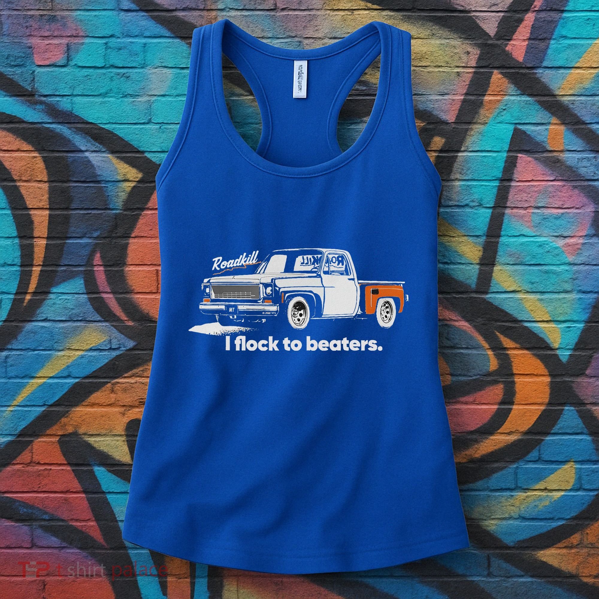 Roadkill I Flock To Beaters Women's Tank Top