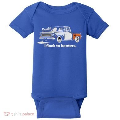 Roadkill I Flock To Beaters Baby Bodysuit