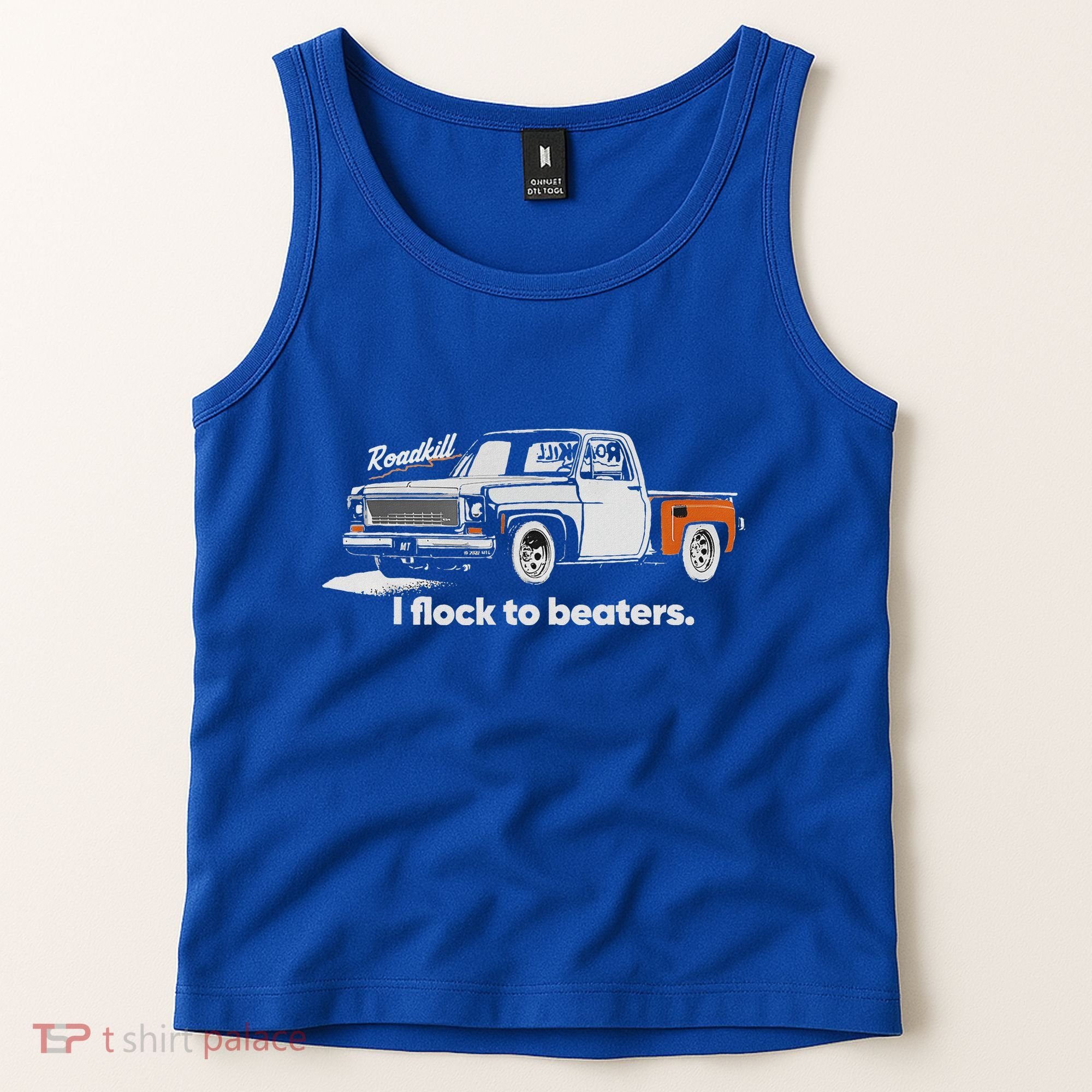 Roadkill I Flock To Beaters Tank Top