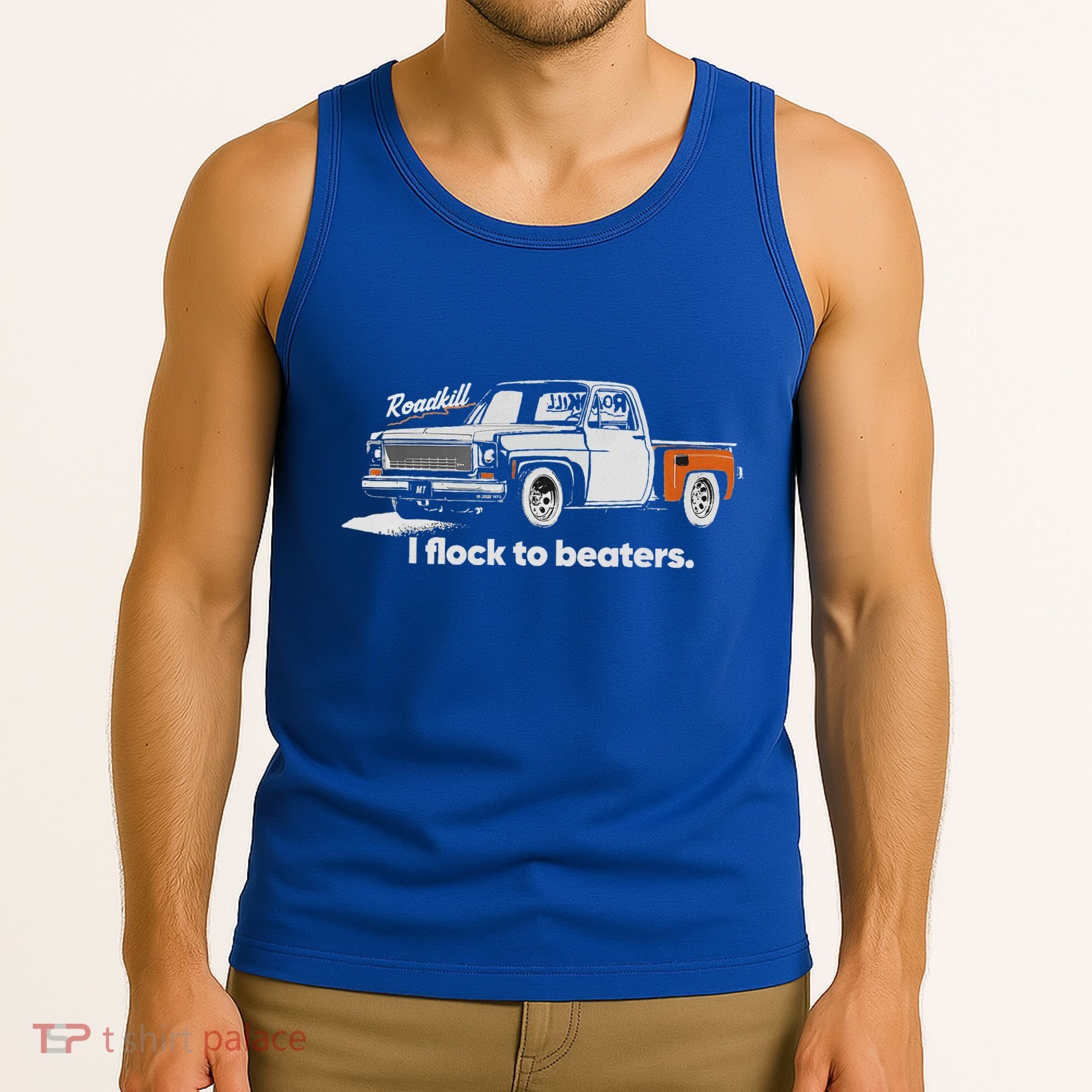 Roadkill I Flock To Beaters Tank Top