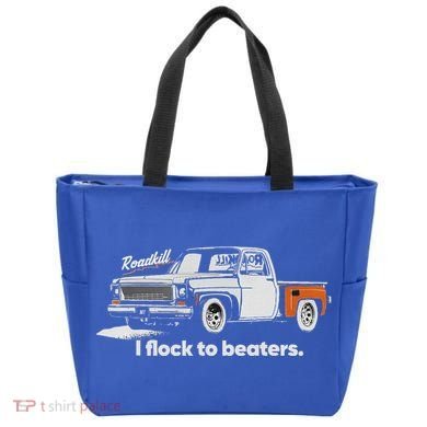 Roadkill I Flock To Beaters Tote Bag
