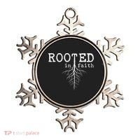 Rooted In Faith Pro Christian Pro Believers Faithful Ornament thumb 0