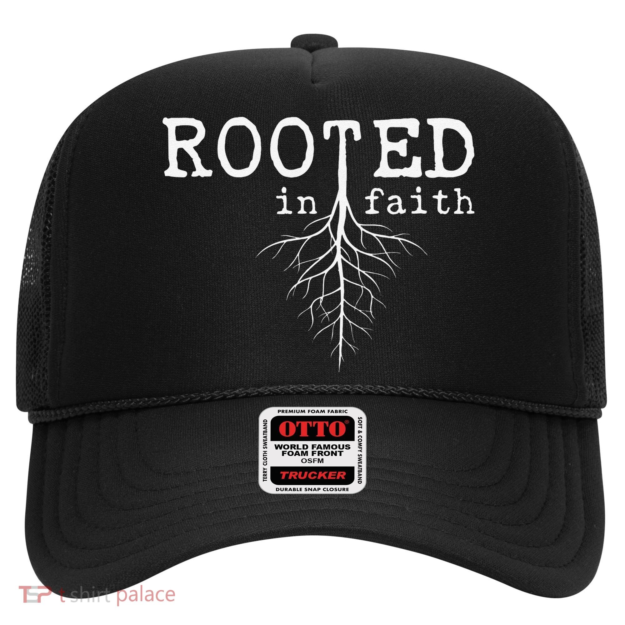 Rooted In Faith Pro Christian Pro Believers Faithful Hat