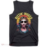 Rizzin Indeed Funny Jesus He Is Rizzin Easter Christian Tank Top thumb 0
