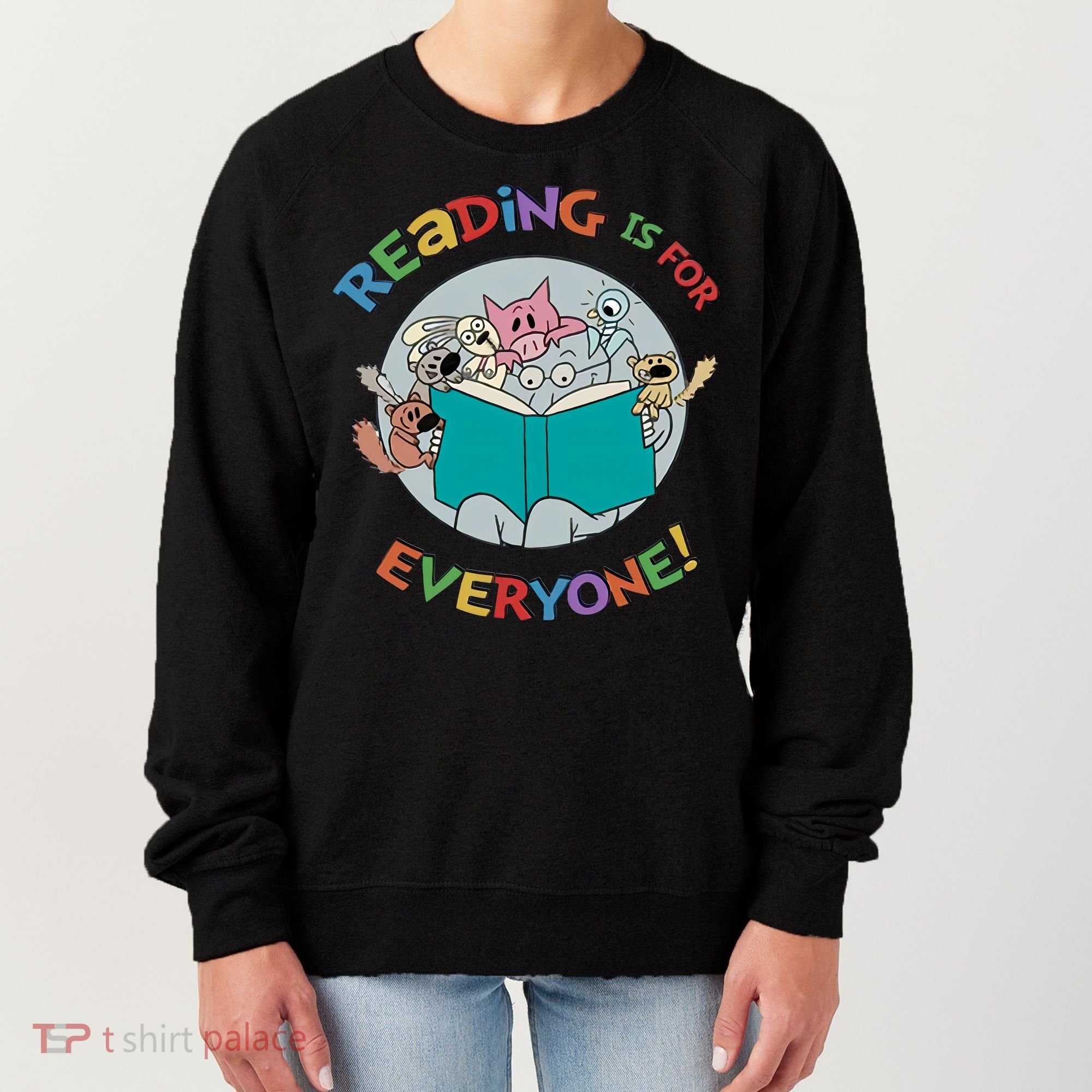 Reading If For Everyone Reading Lover Bookworm Read Across America Reading Day Women's Sweatshirt