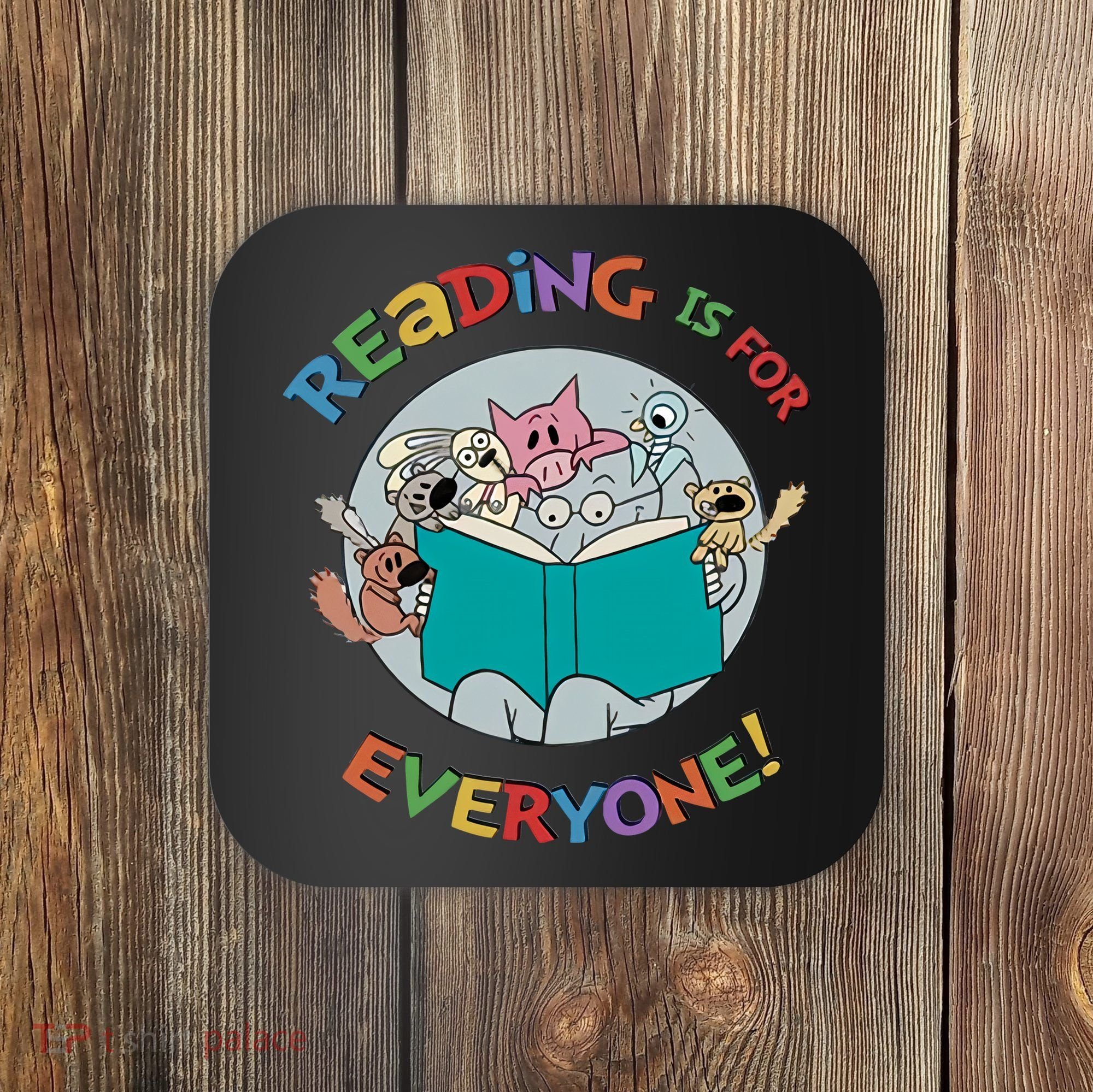 Reading If For Everyone Reading Lover Bookworm Read Across America Reading Day Coaster