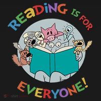 Reading If For Everyone Reading Lover Bookworm Read Across America Reading Day Toddler Hoodie thumb 2