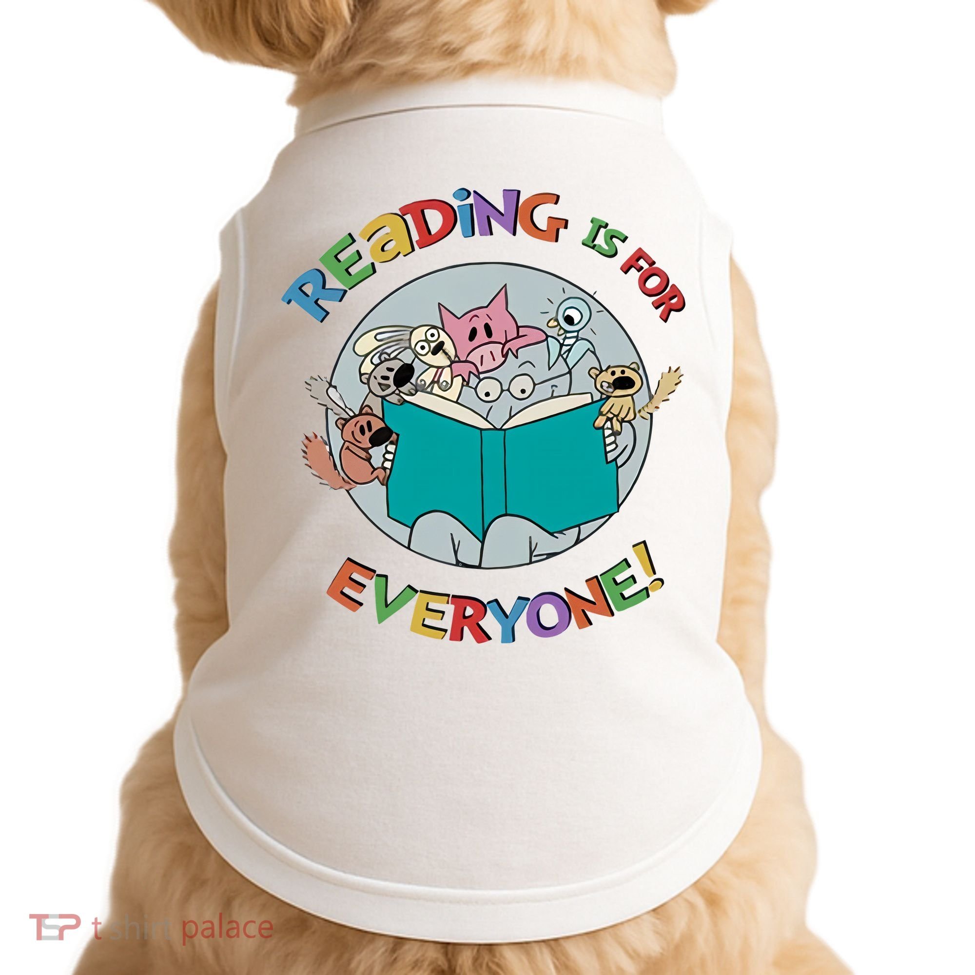 Reading If For Everyone Reading Lover Bookworm Read Across America Reading Day Doggie Tank