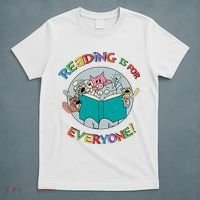 Reading If For Everyone Reading Lover Bookworm Read Across America Reading Day T-Shirt thumb 5