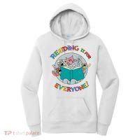 Reading If For Everyone Reading Lover Bookworm Read Across America Reading Day Women's Hoodie thumb 0
