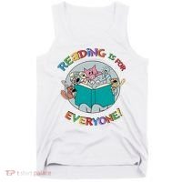 Reading If For Everyone Reading Lover Bookworm Read Across America Reading Day Tank Top thumb 0