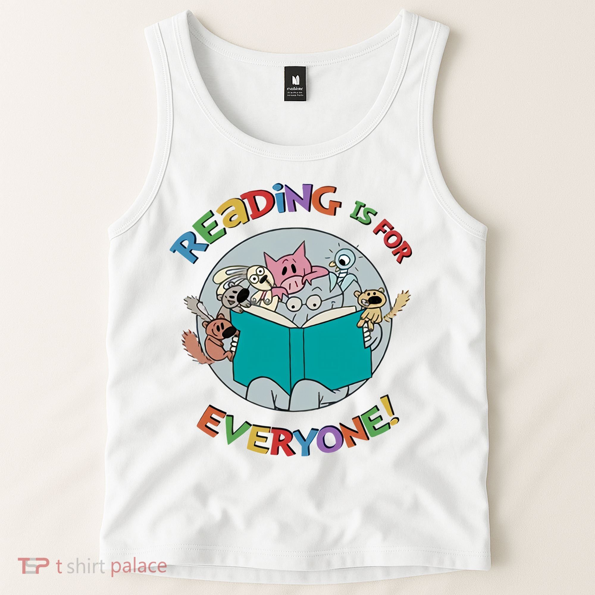 Reading If For Everyone Reading Lover Bookworm Read Across America Reading Day Tank Top