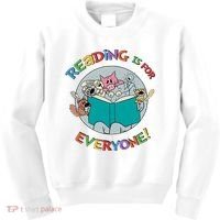 Reading If For Everyone Reading Lover Bookworm Read Across America Reading Day Kids Sweatshirt thumb 0