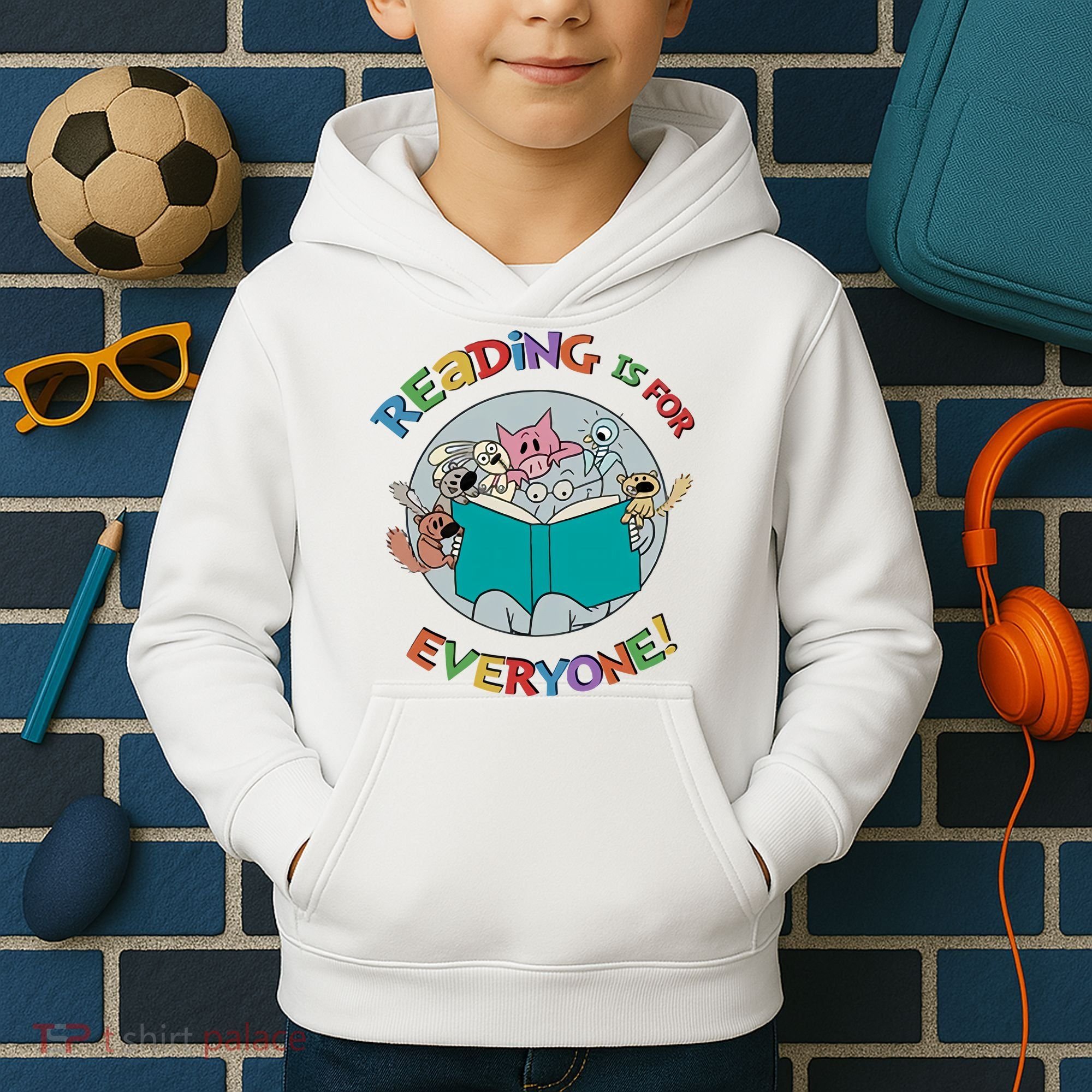 Reading If For Everyone Reading Lover Bookworm Read Across America Reading Day Kids Hoodie